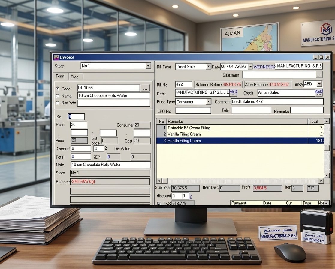 برنامج محاسبة أونلاين سهل - فواتير ضريبية وحسابات عملاء